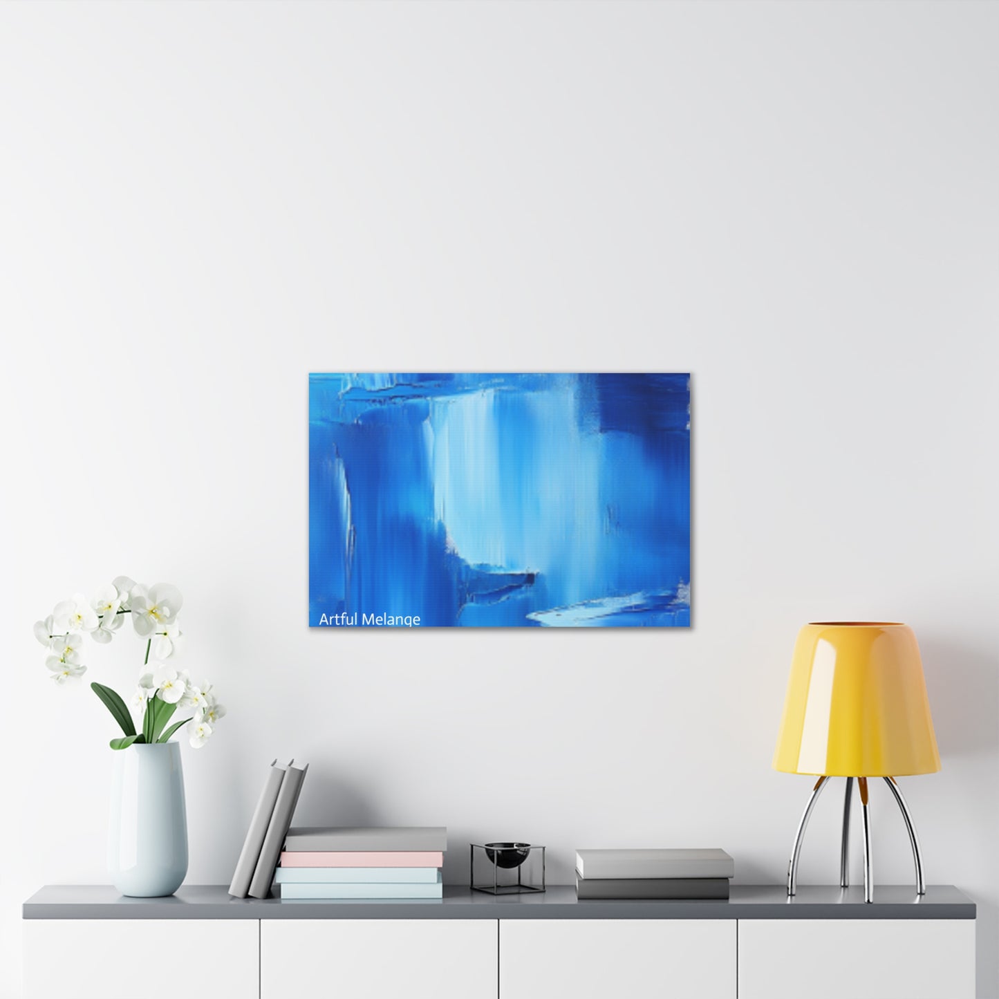 Acrylic Abstract Canvas Print - Richly Textured Artistry