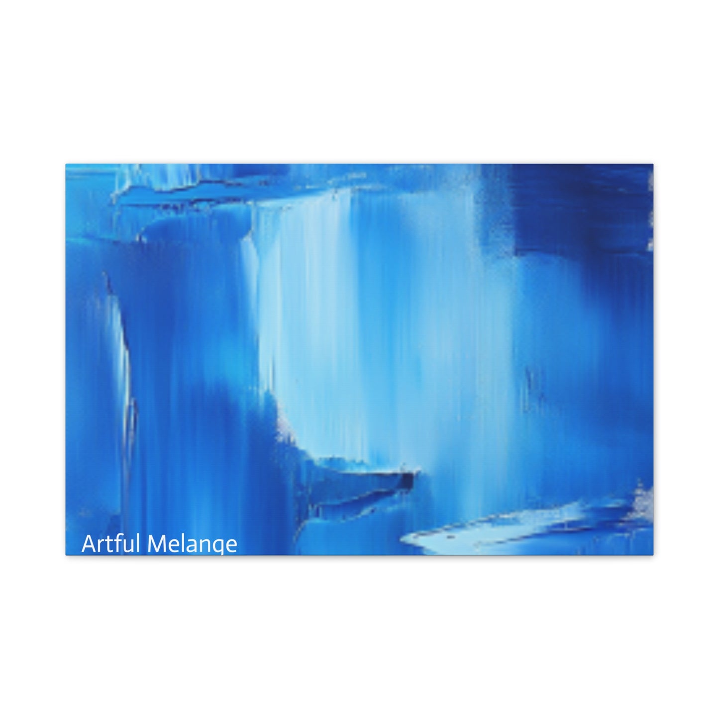 Acrylic Abstract Canvas Print - Richly Textured Artistry