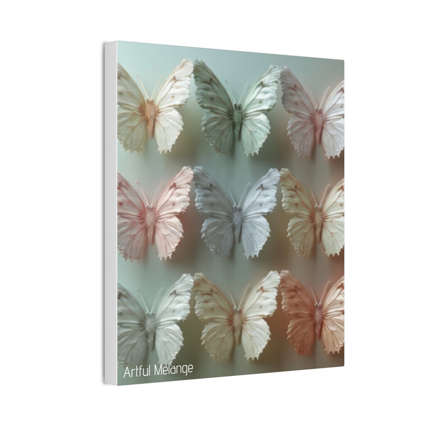 Fluttering Dreams: Butterfly Canvas Print Collection