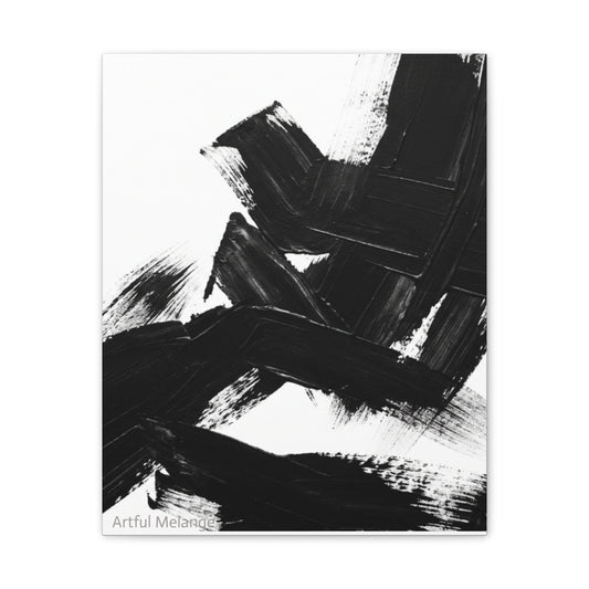 Acrylic Abstract Canvas Print - Richly Textured Artistry