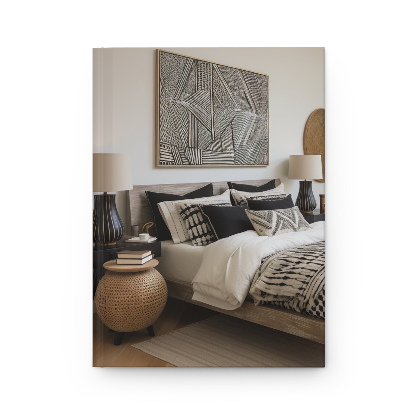 Essence of African Mud Cloth Hardcover Journal