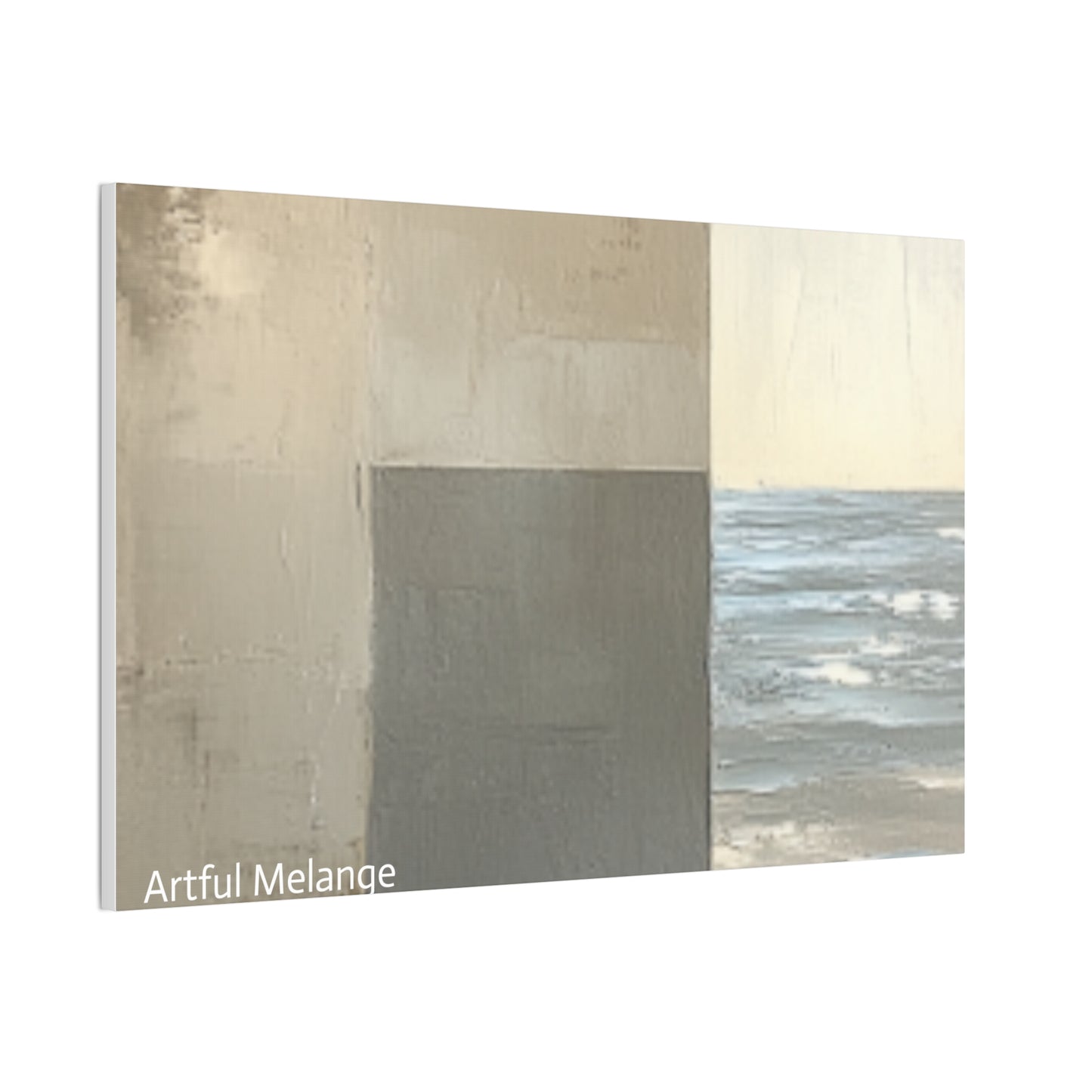 Acrylic Abstract Canvas Print - Richly Textured Artistry