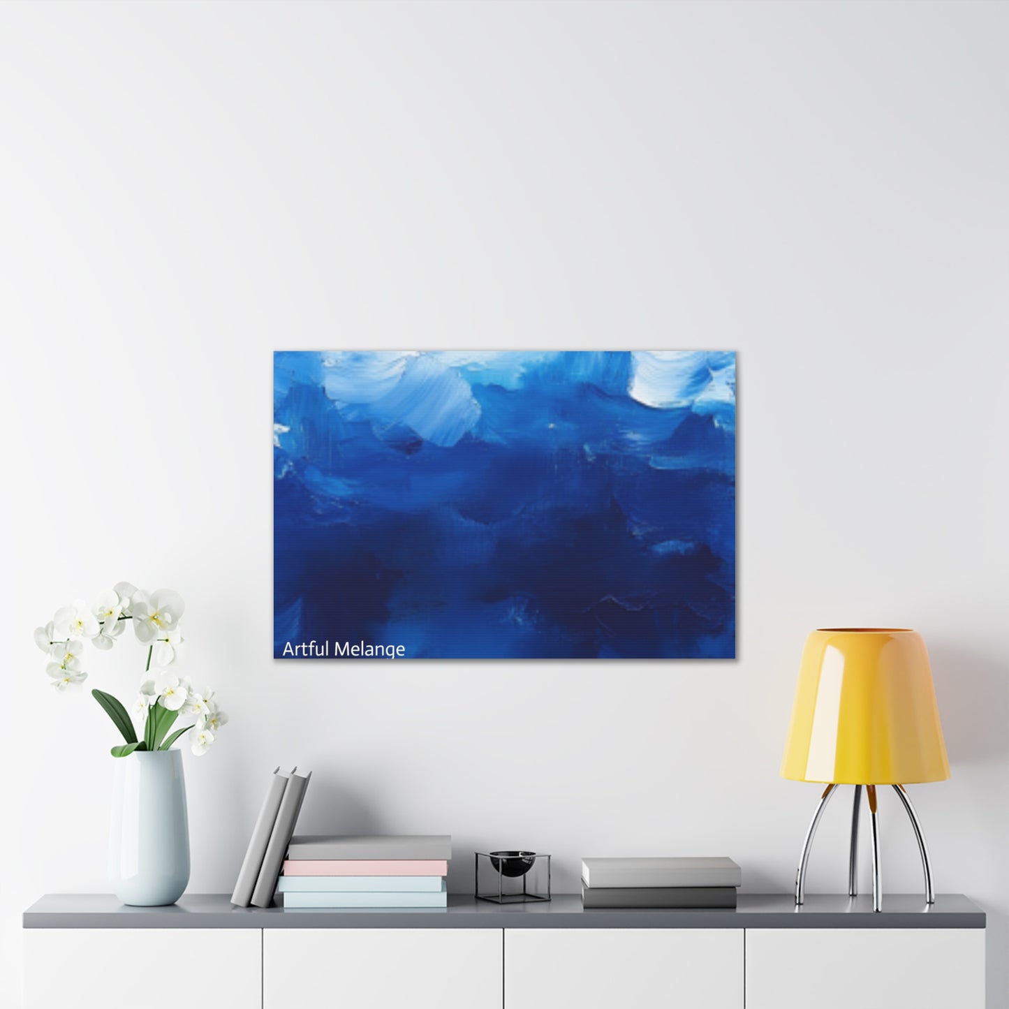 Acrylic Abstract Canvas Print - Richly Textured Artistry
