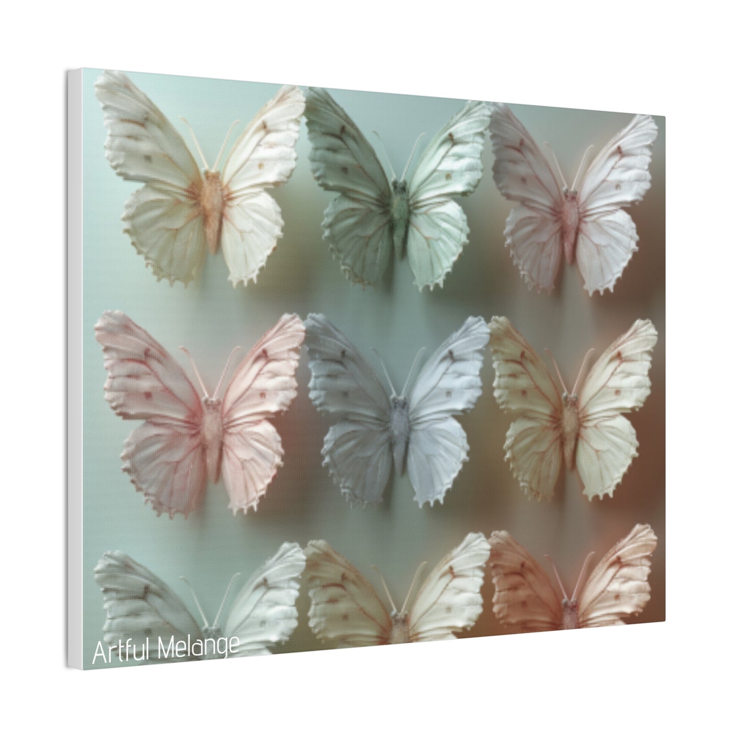 Fluttering Dreams: Butterfly Canvas Print Collection