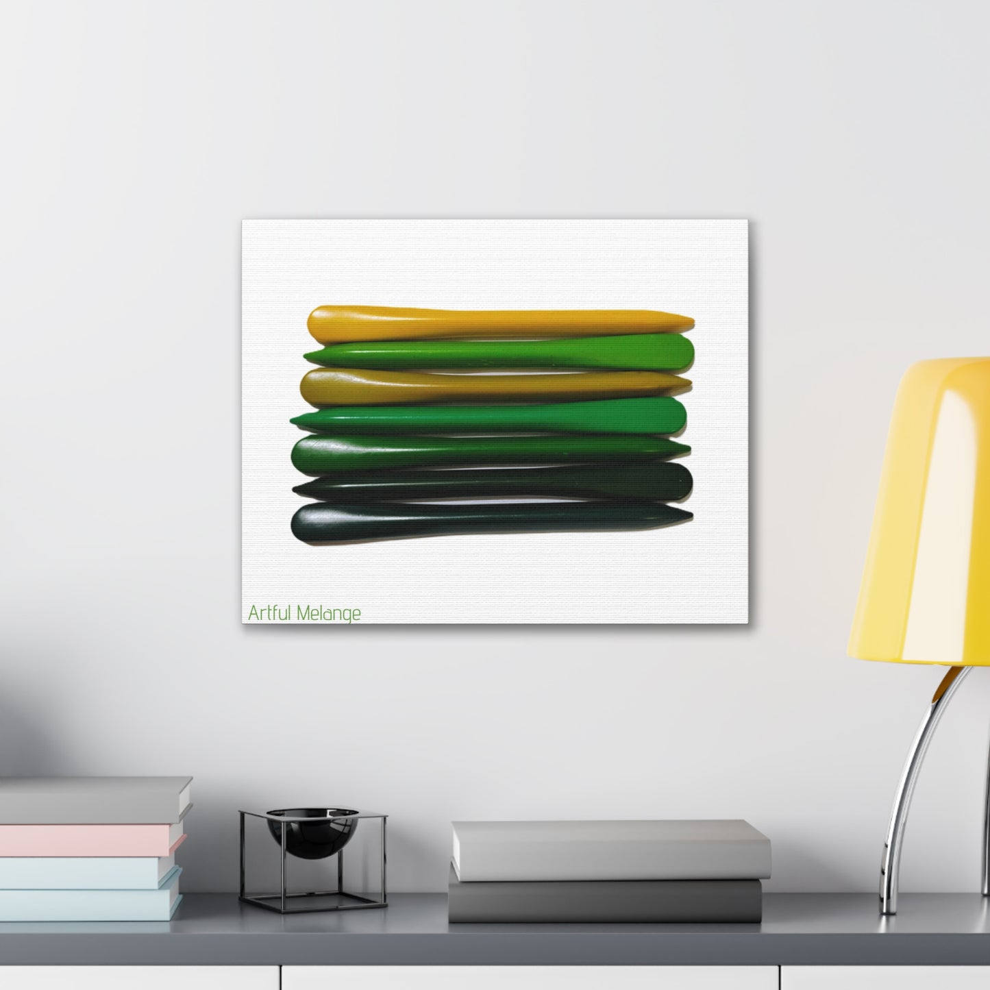 Spectrum Stacks: A Colorful Daydream in Posters and Canvas Prints