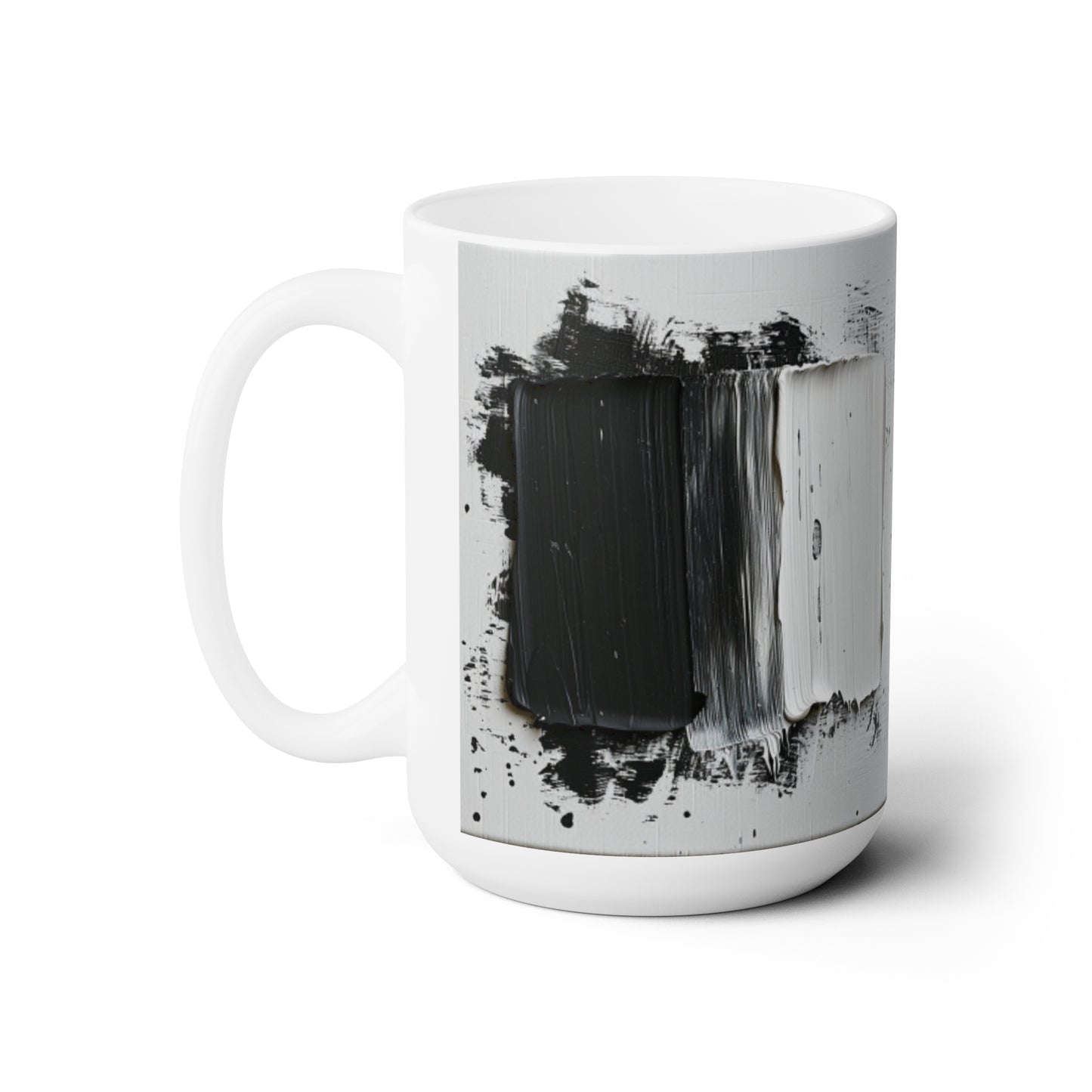 Artsy Abstract Ceramic Mug 15oz
