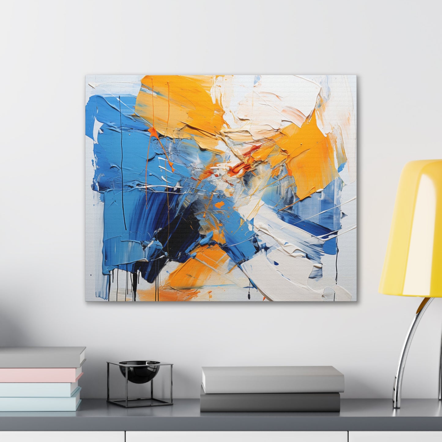Copy of Timeless Elegance: Refined Vibrant Hues Canvas Print for Sophisticated Living Spaces