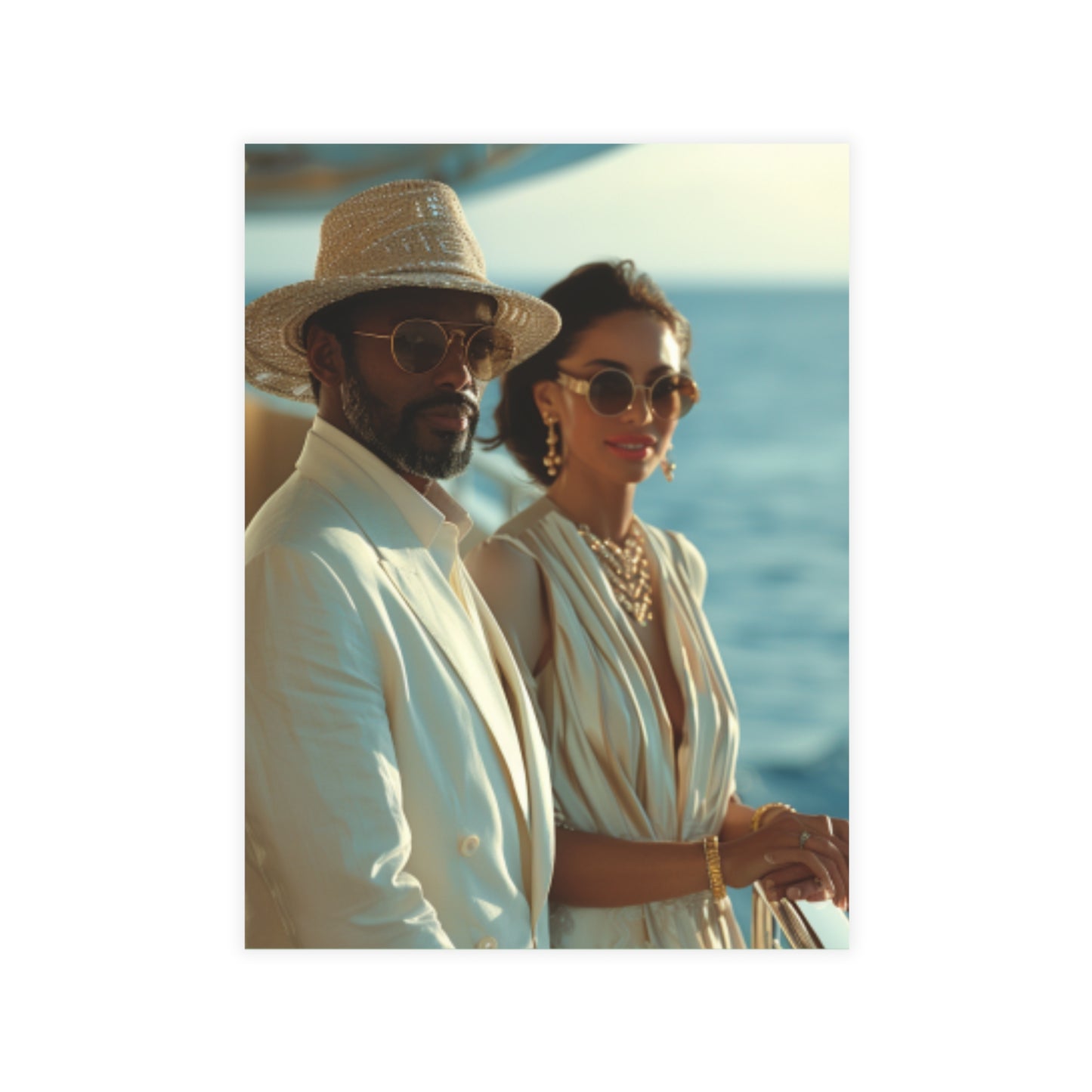 Sail & Celebrate: A Day of Elegance Yacht/Boat Party Invitation Bundles (envelopes included)