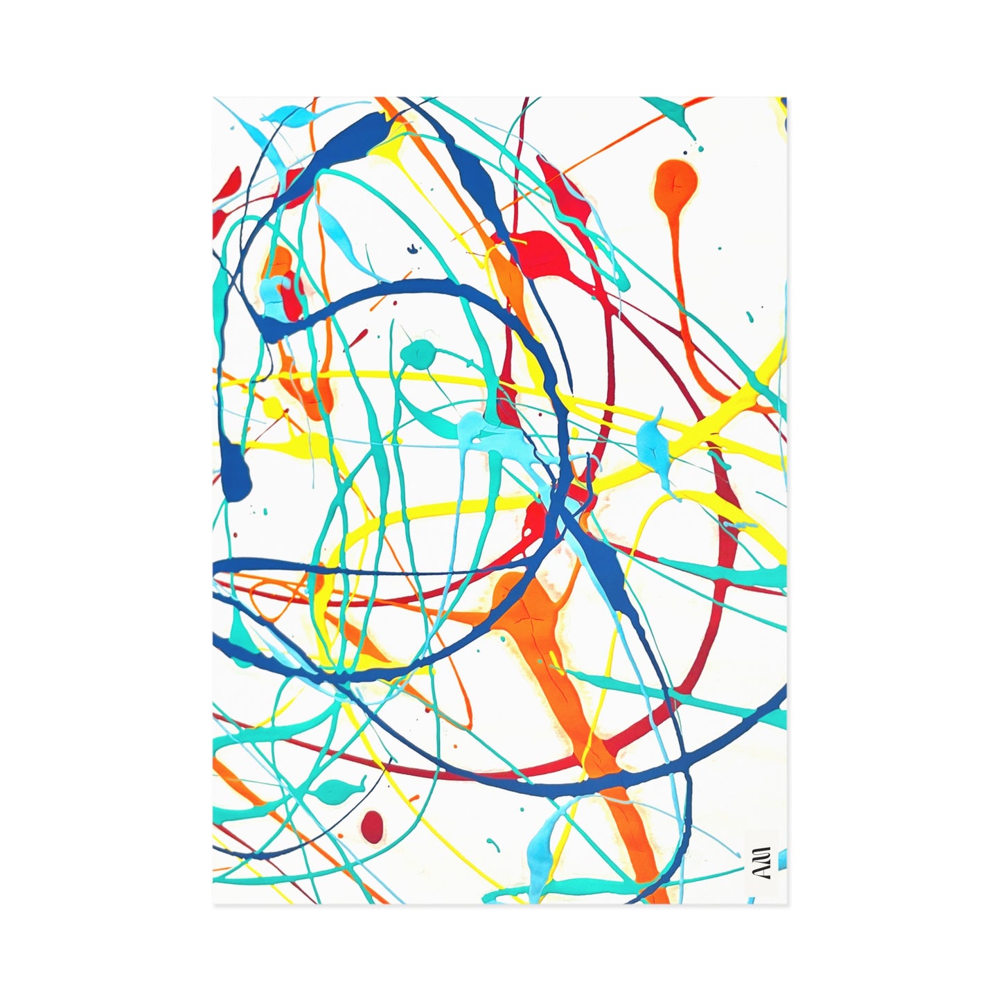 Abstract Expressions Postcards