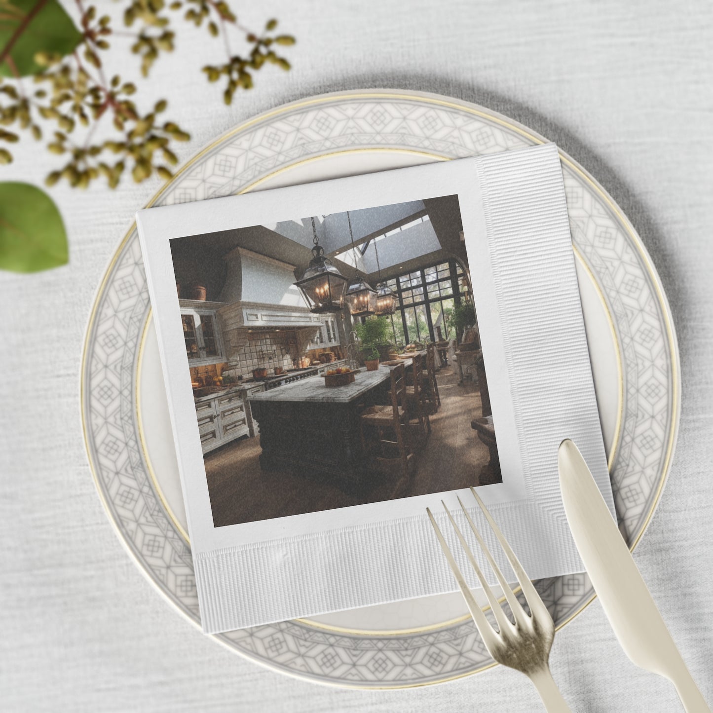 French Country Kitchen Inspired Napkin Set