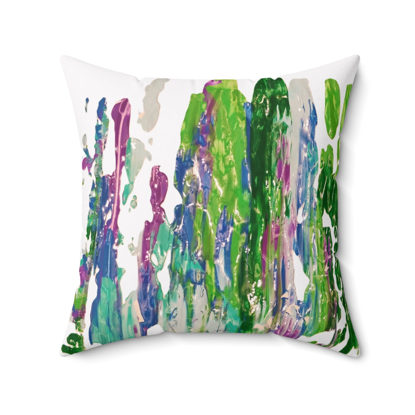 Artistic Abstractions: Abstract Acrylic Art Pillows Collection