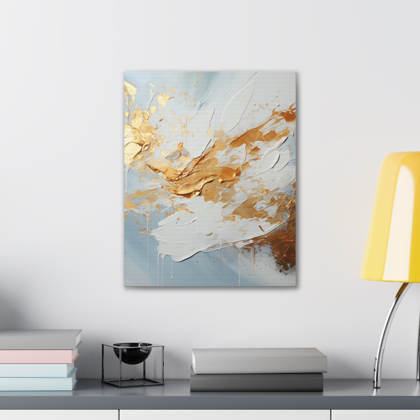 Acrylic Abstract Canvas Print - Richly Textured Artistry