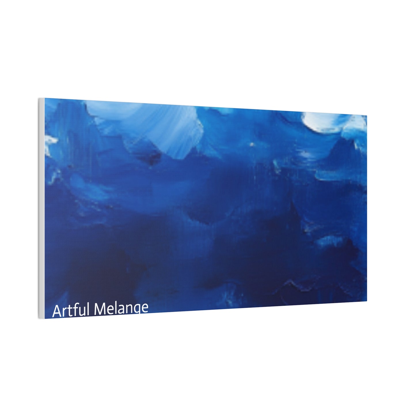 Acrylic Abstract Canvas Print - Richly Textured Artistry