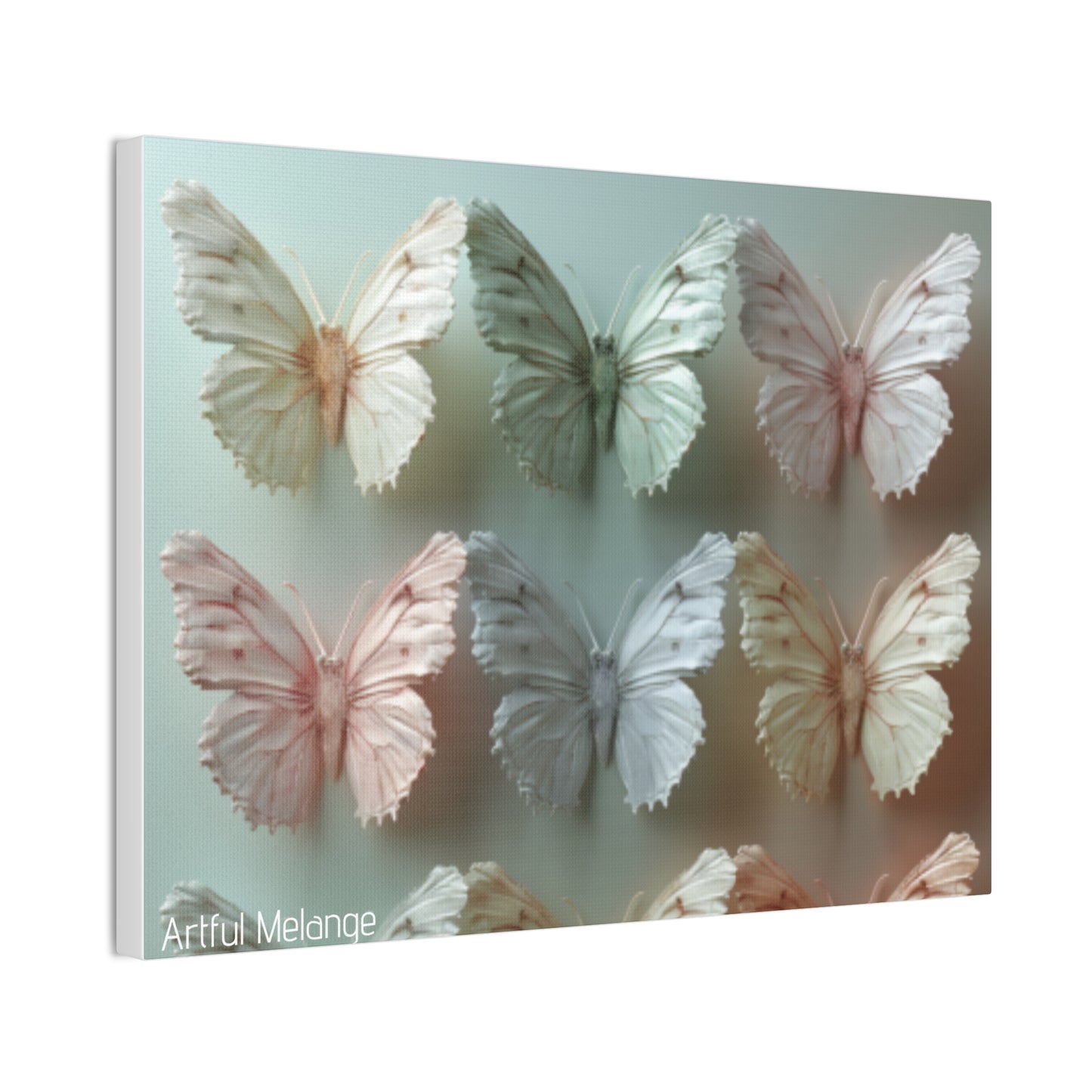 Fluttering Dreams: Butterfly Canvas Print Collection