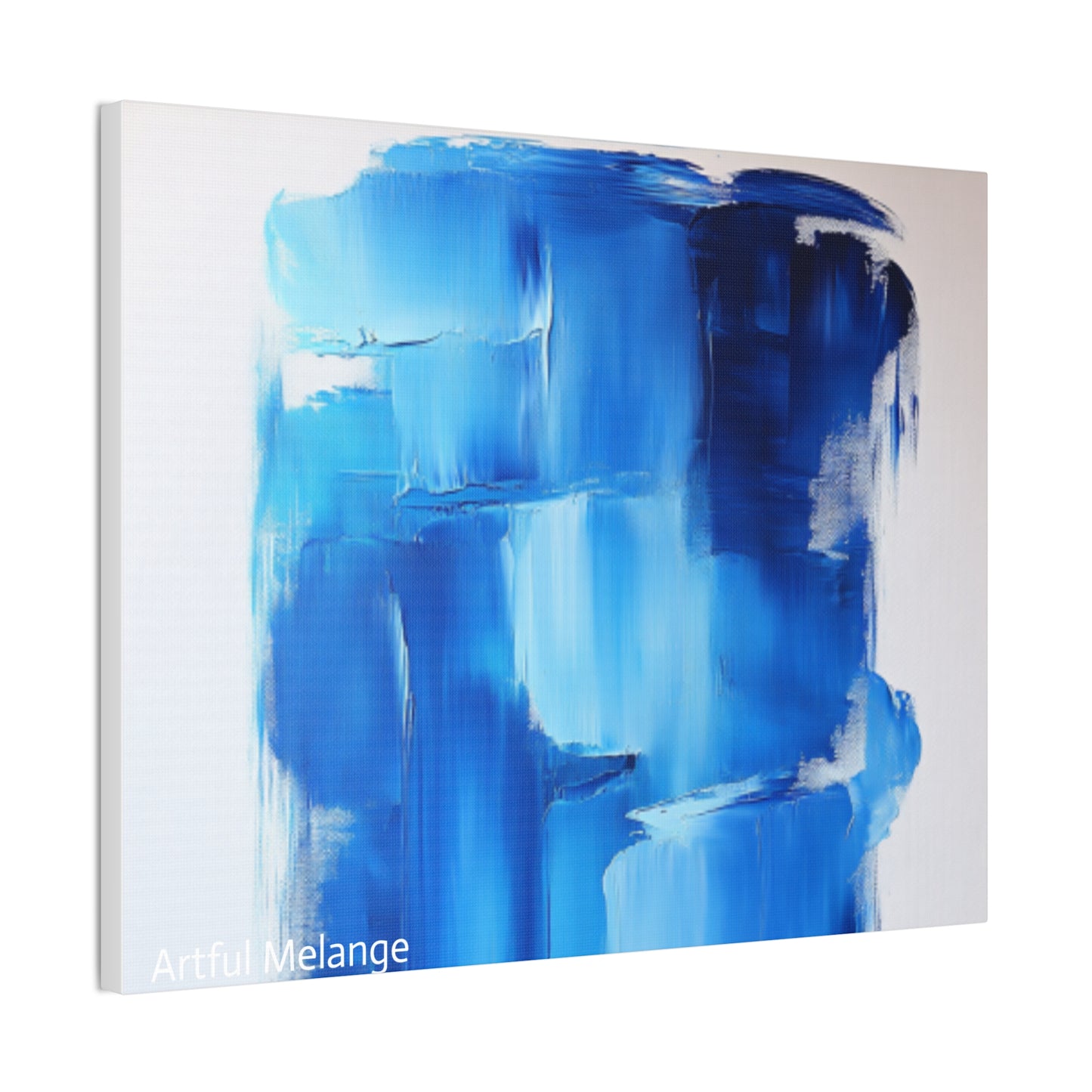 Acrylic Abstract Canvas Print - Richly Textured Artistry