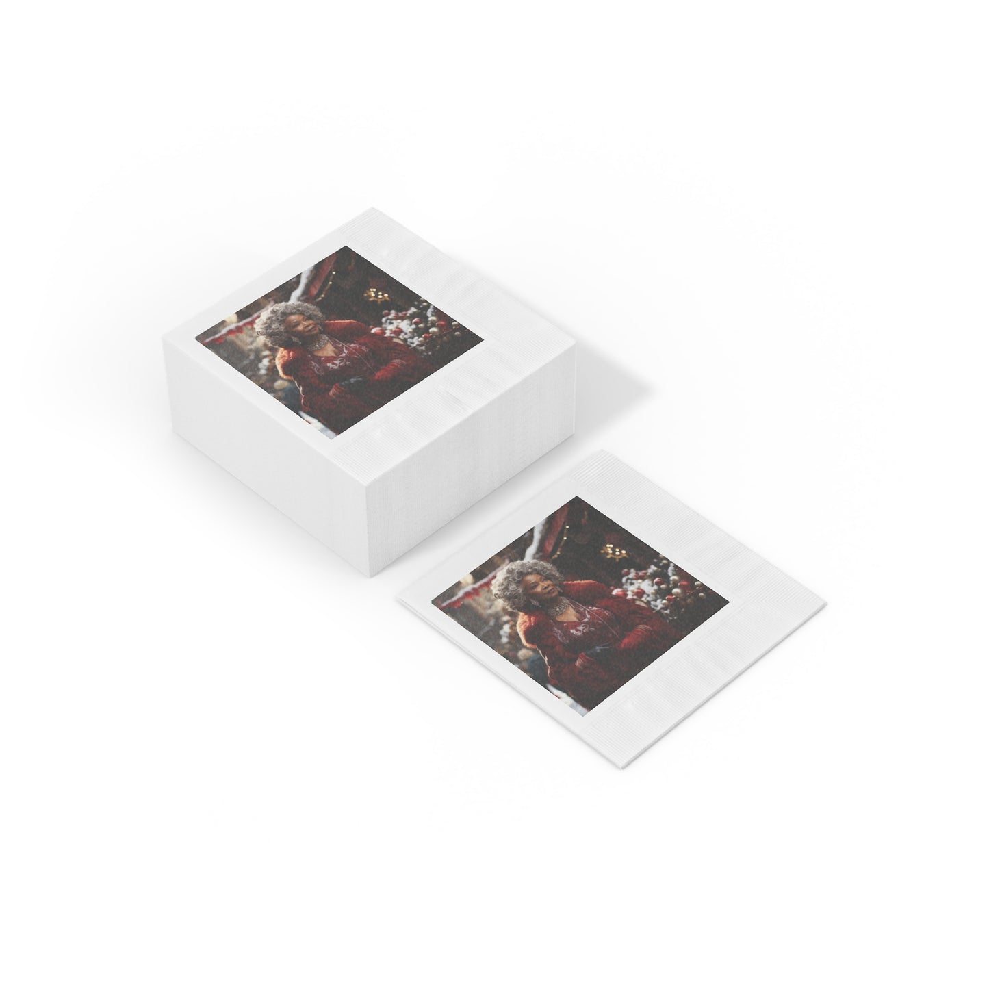 Regal Queen Claus Napkin Set 1