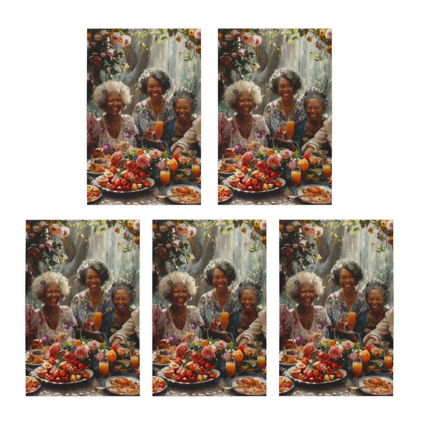 Mimosas and Melanin Note Card Set (5-Pack)