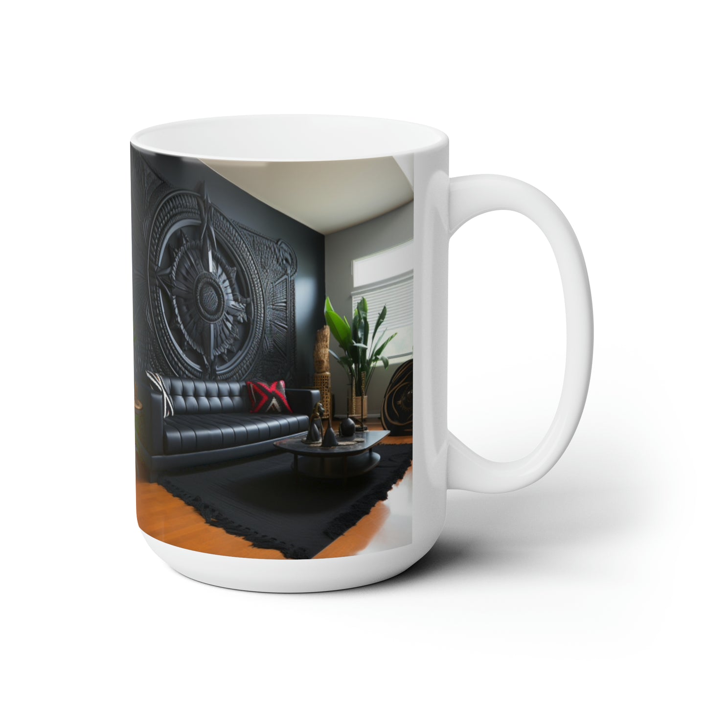 Melanin Magic Ceramic Mug 15oz