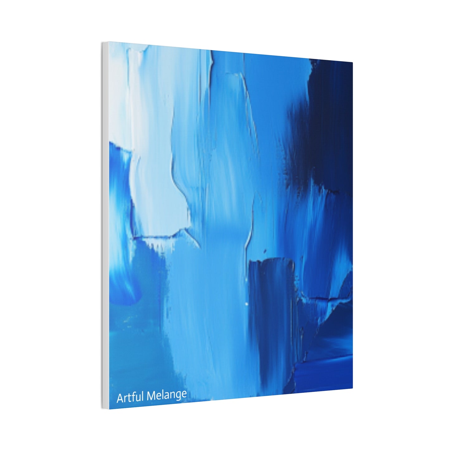 Acrylic Abstract Canvas Print - Richly Textured Artistry