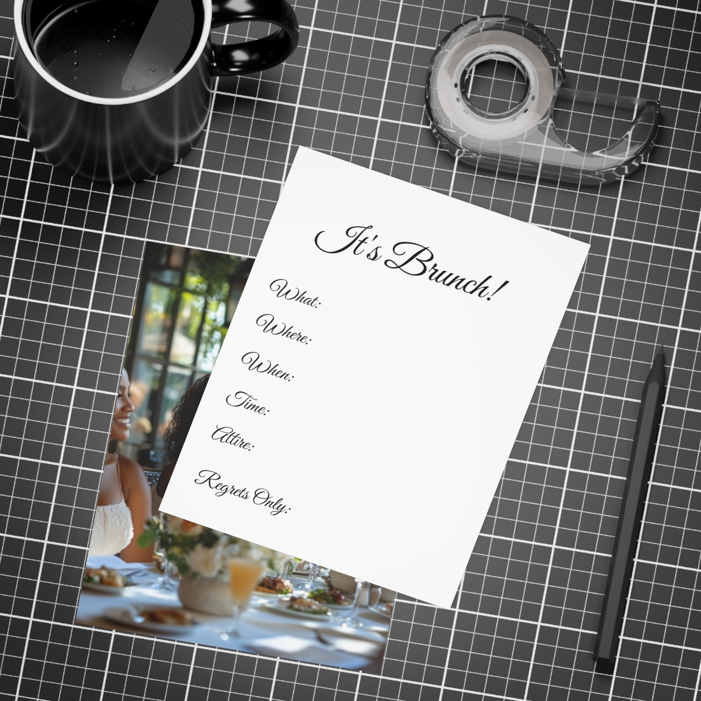 Brunch and Bliss Invitation Bundles (envelopes included)