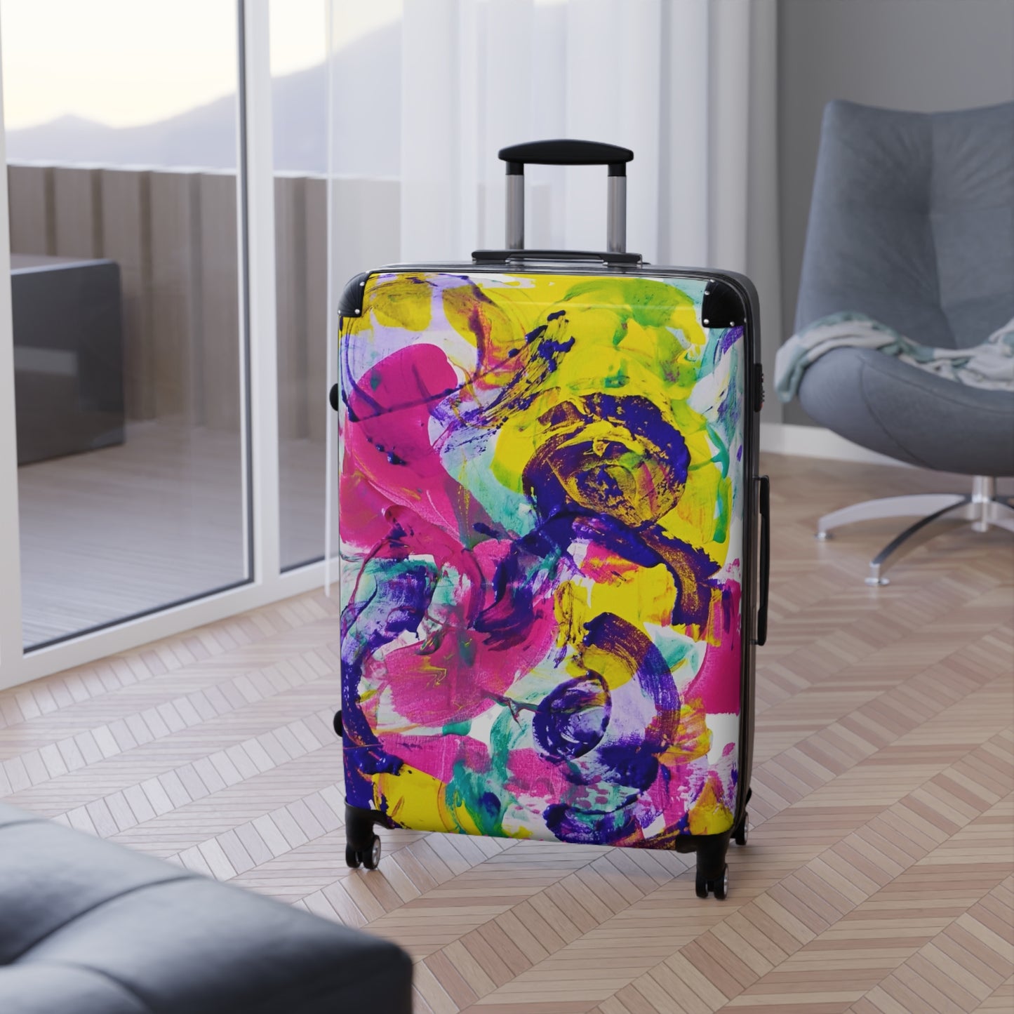 Melanated Jetsetter: Stylish Travel Luggage Pieces