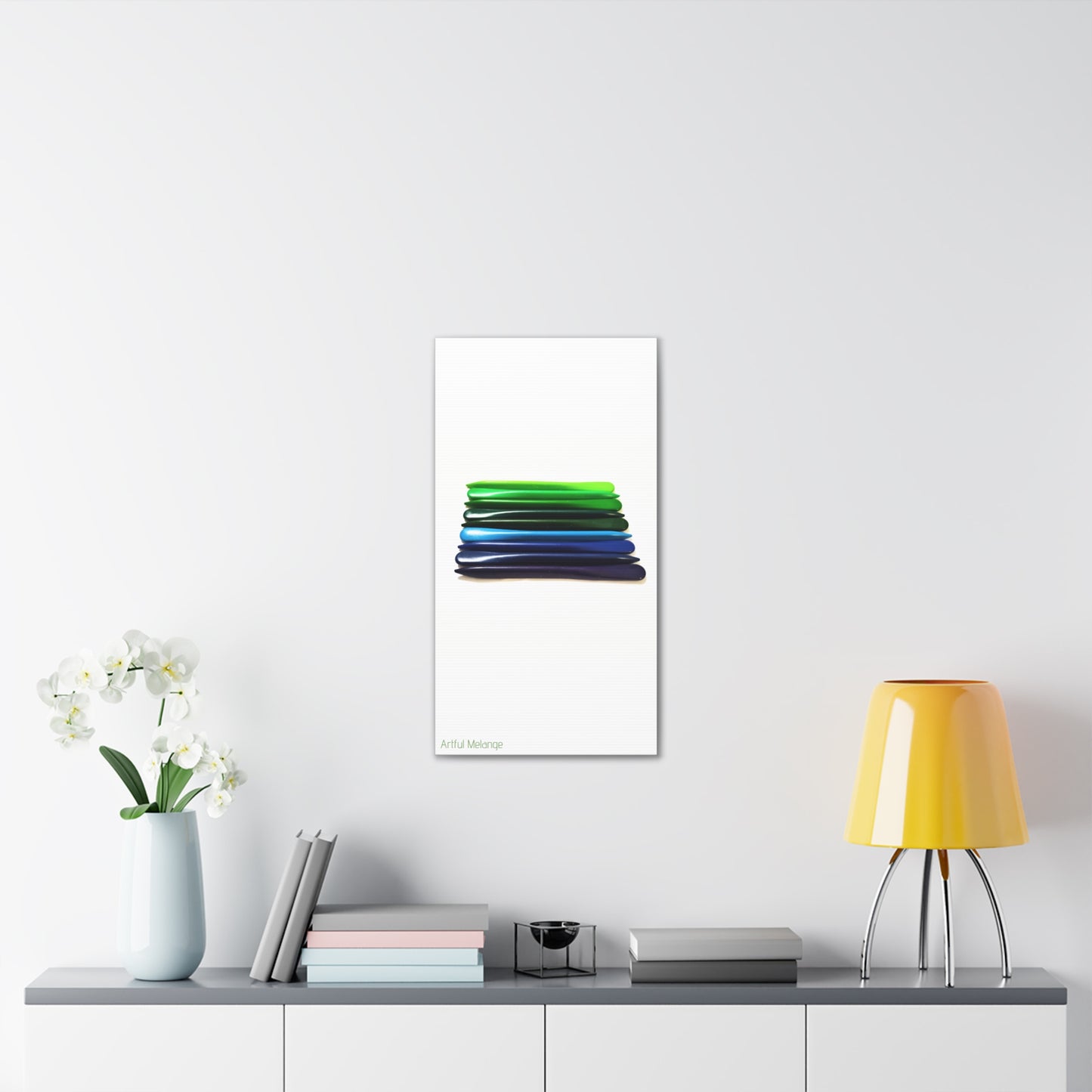 Spectrum Stacks: A Colorful Daydream in Posters and Canvas Prints