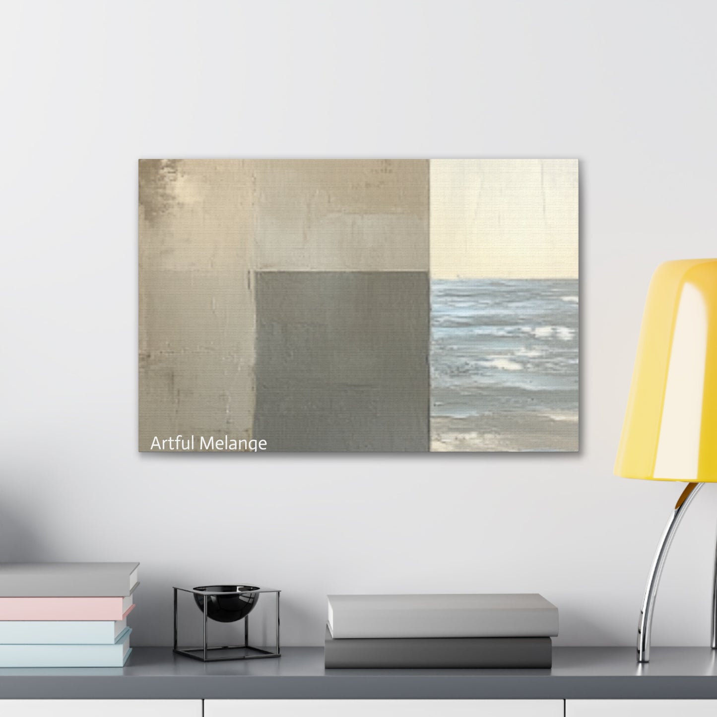 Acrylic Abstract Canvas Print - Richly Textured Artistry