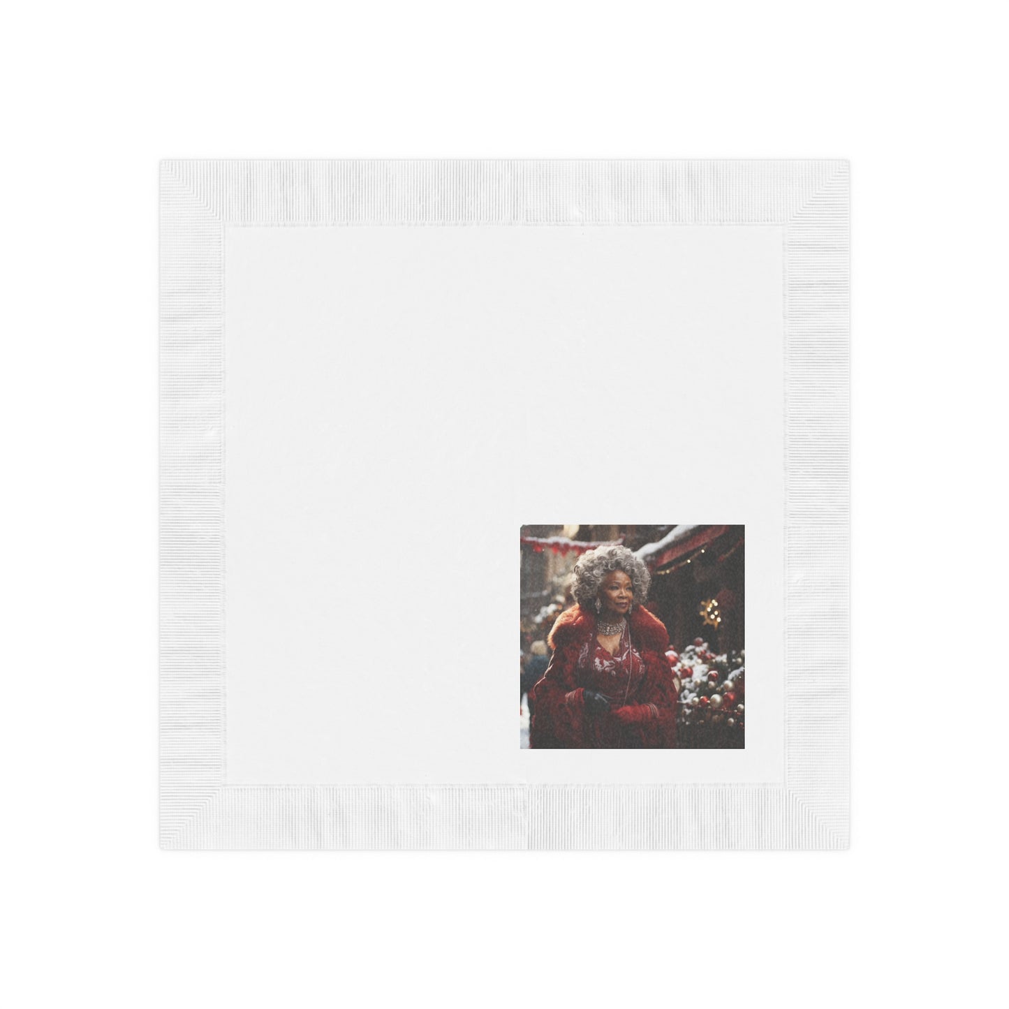 Regal Queen Claus Napkin Set 7