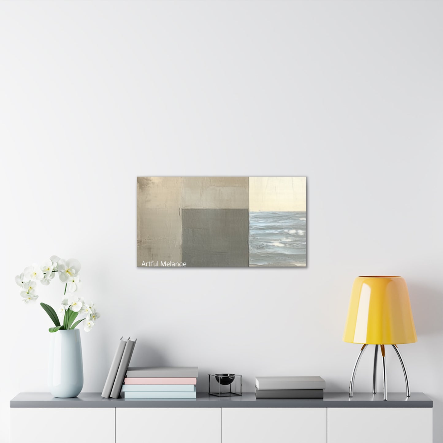 Acrylic Abstract Canvas Print - Richly Textured Artistry