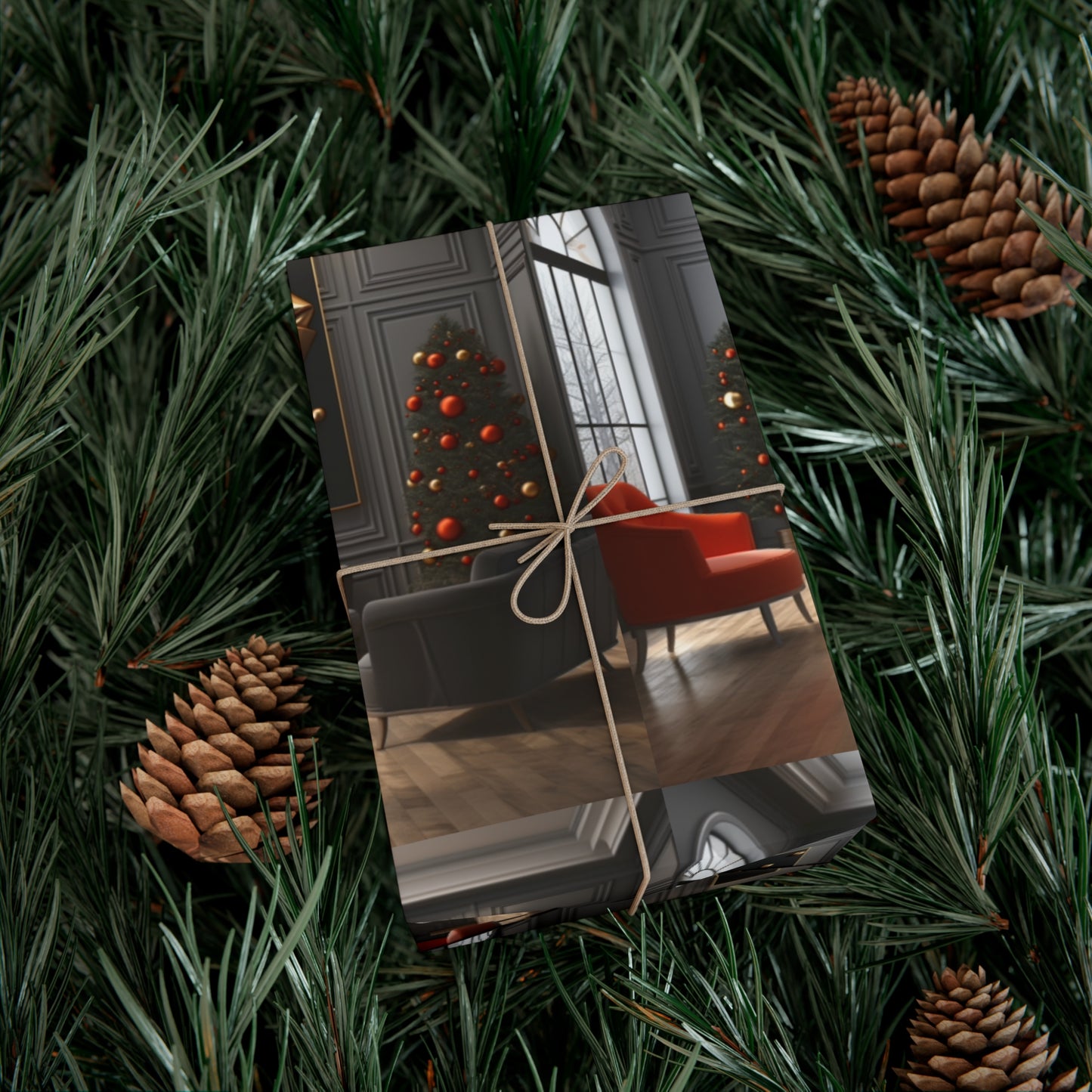 Elegant Gold Holiday Wrapping Paper Collection – Elevate Your Gifts with Sophisticated Style