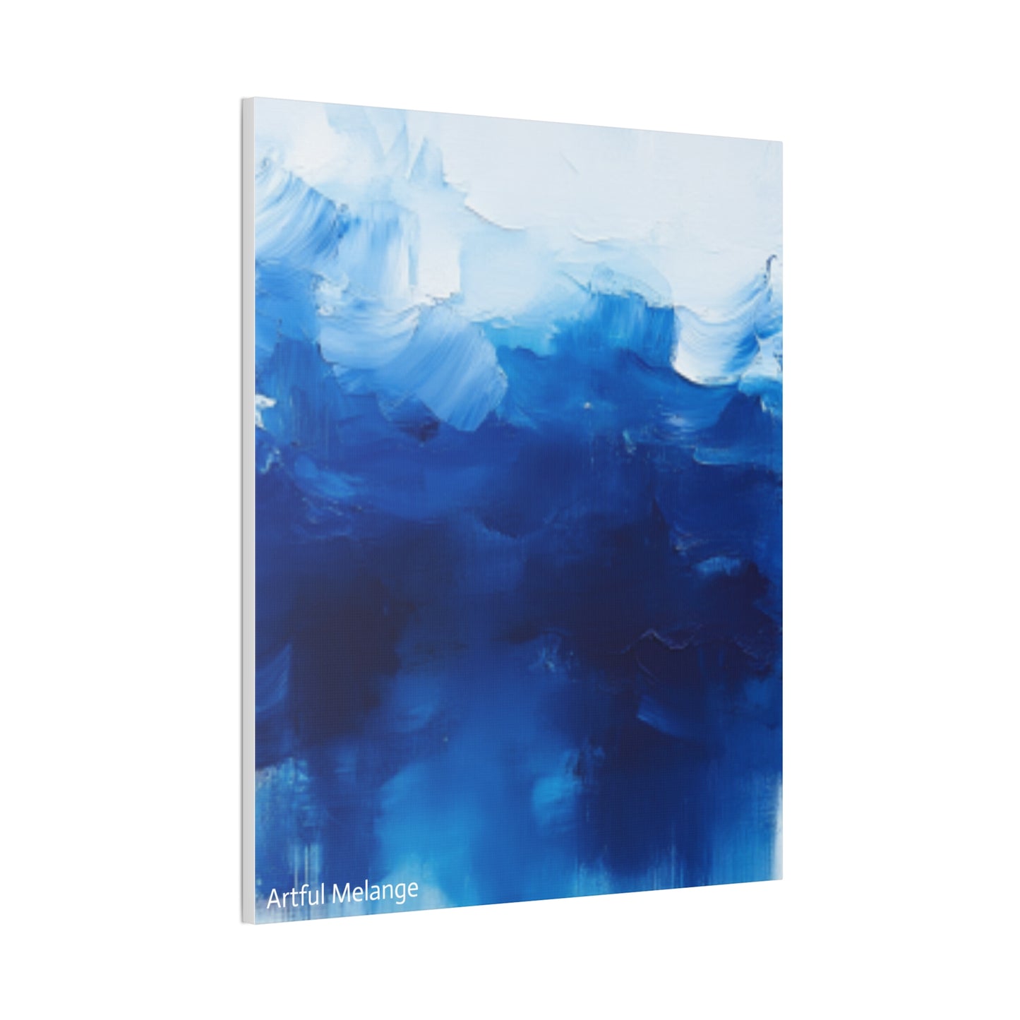 Acrylic Abstract Canvas Print - Richly Textured Artistry