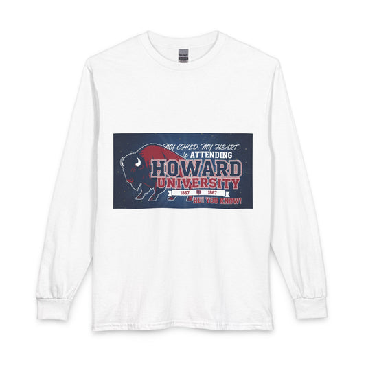 Howard University Pride Family Statement/Unisex Long Sleeve T-Shirt 6