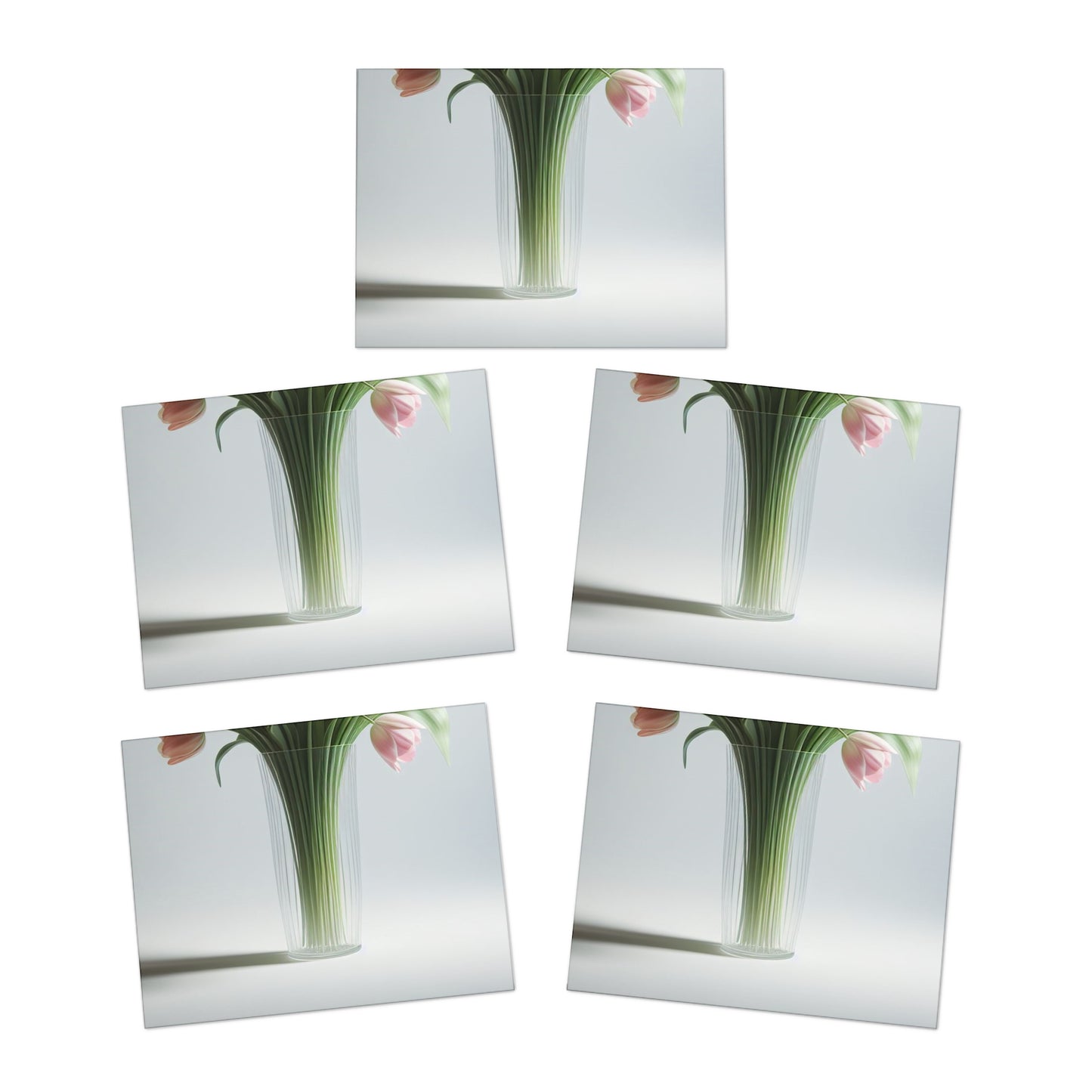 Blossoming Love Mother's Day Note Card Set(5-Pack)