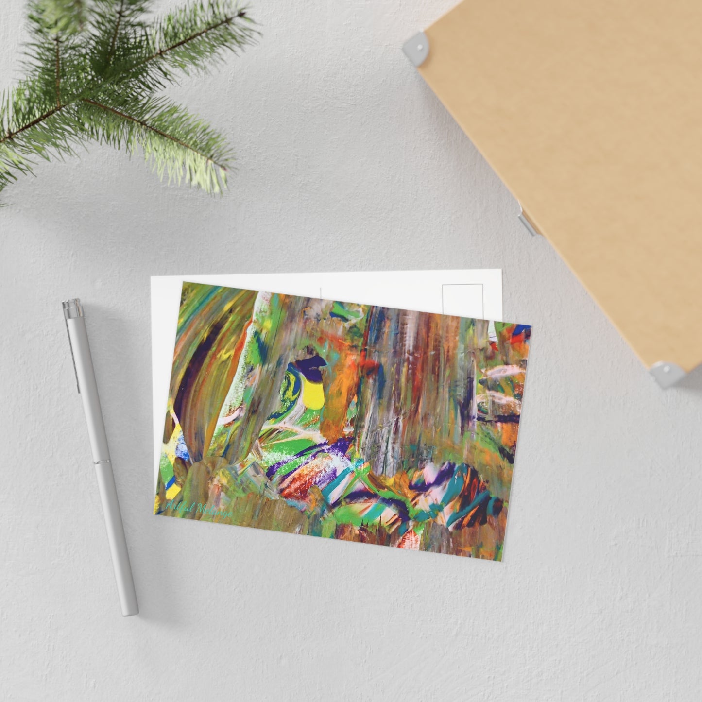 Abstract Expressions Postcards