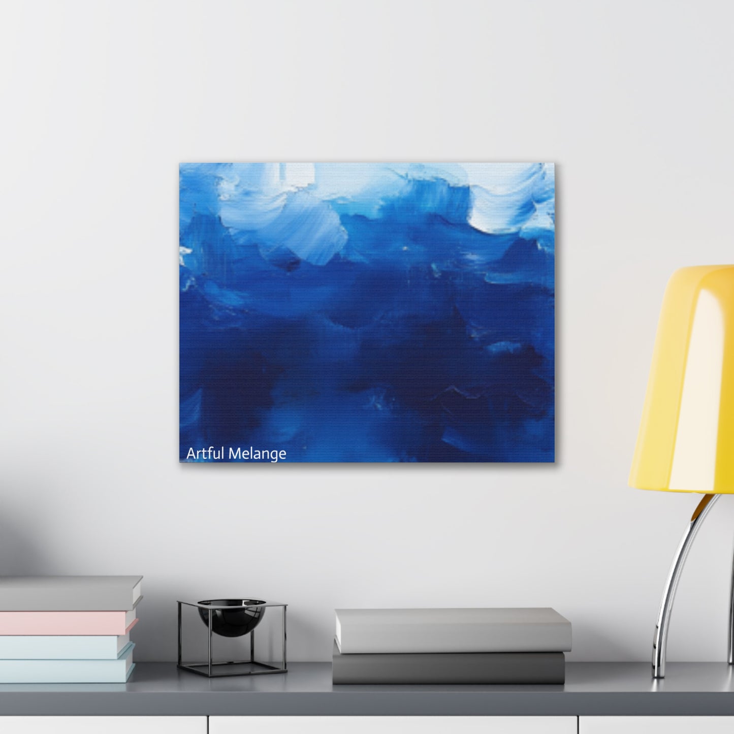 Acrylic Abstract Canvas Print - Richly Textured Artistry
