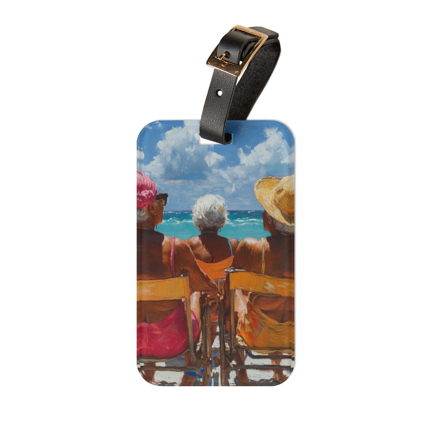 Art Voyage Sisters That Travel Luggage Tag Collection