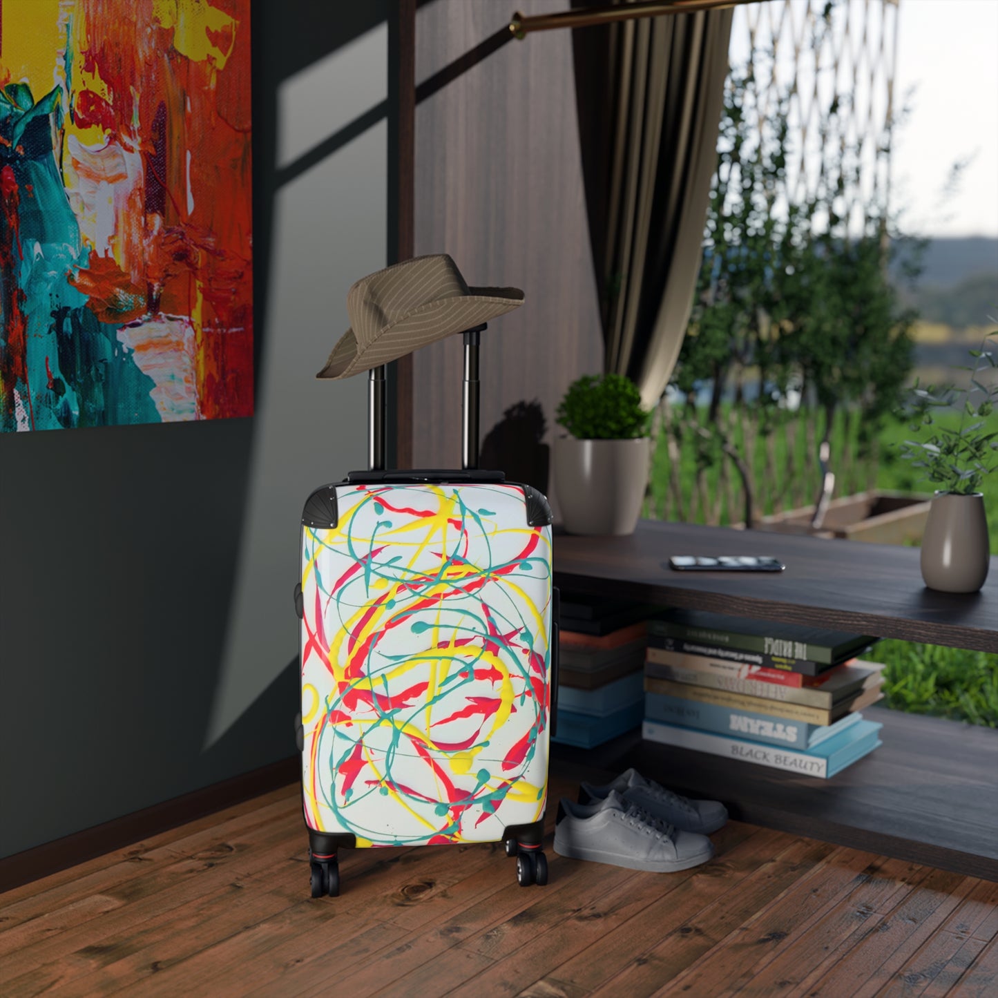 Melanated Jetsetter: Stylish Travel Luggage Pieces