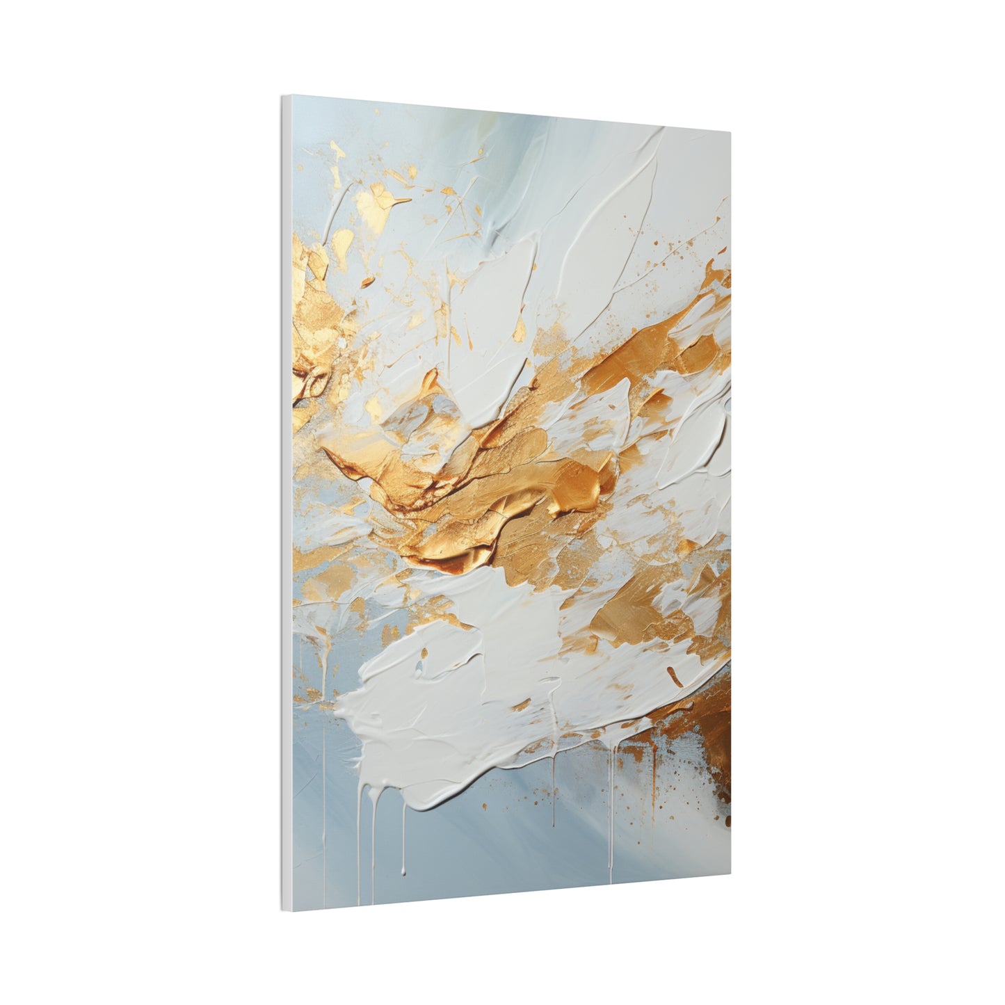 Acrylic Abstract Canvas Print - Richly Textured Artistry
