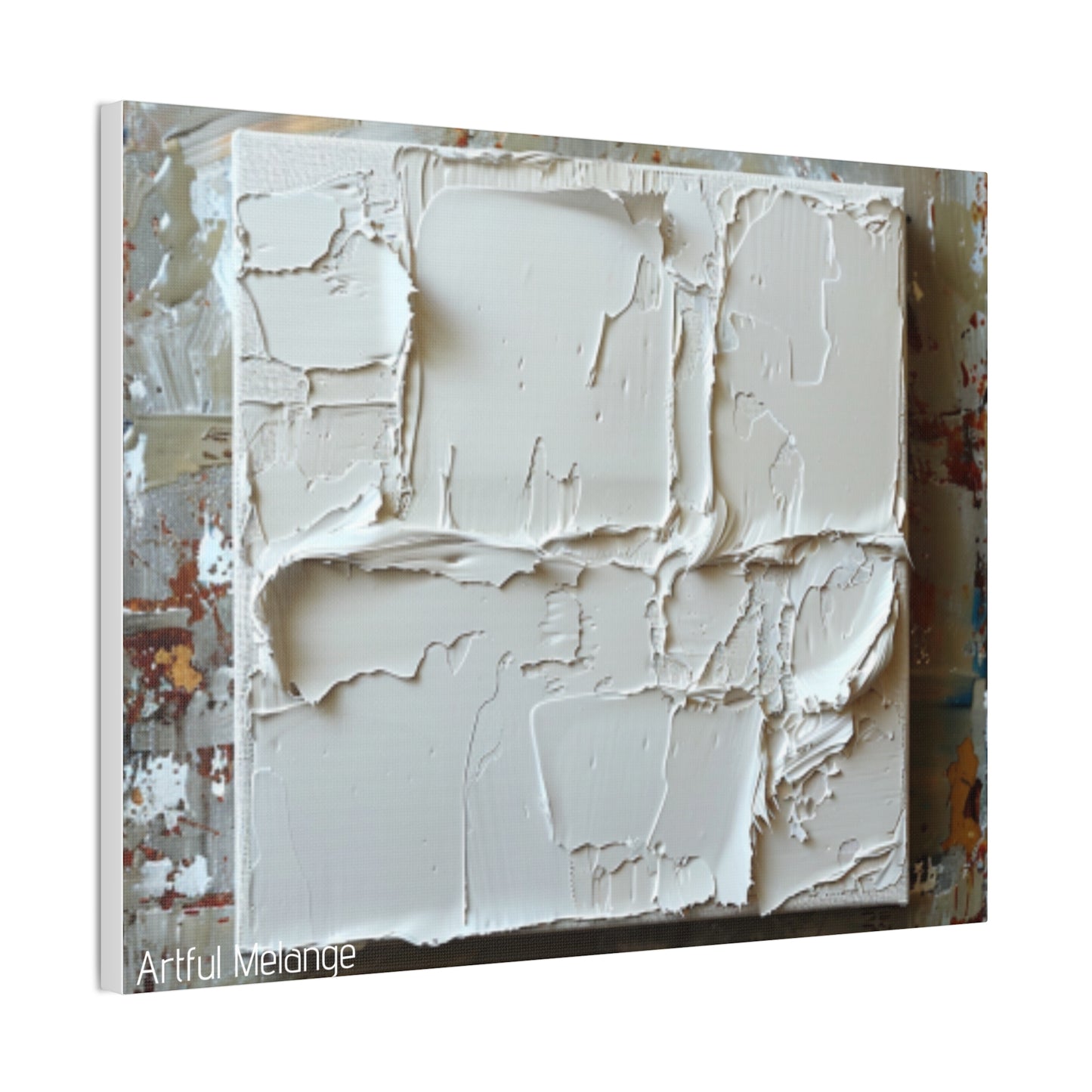 Primary Elegance: A Symphony of Sophistication Canvas Print
