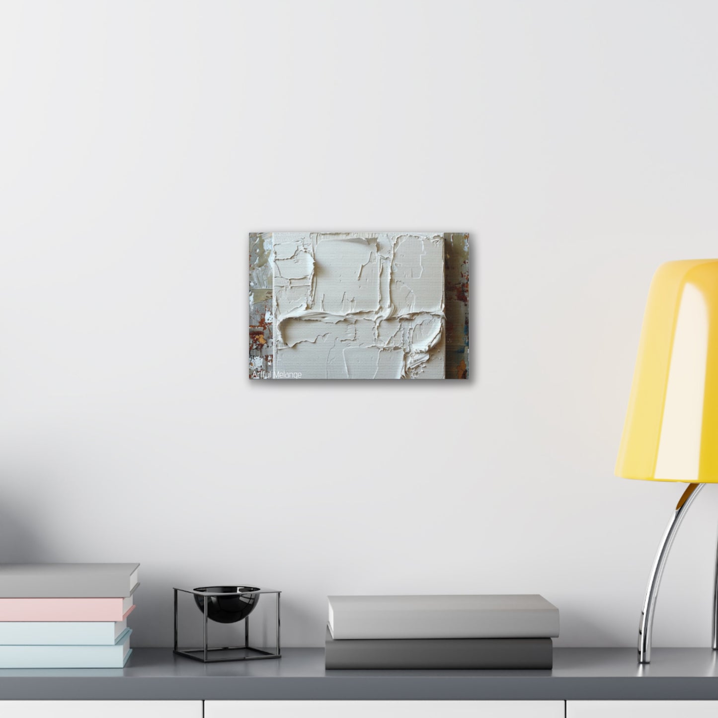 Primary Elegance: A Symphony of Sophistication Canvas Print