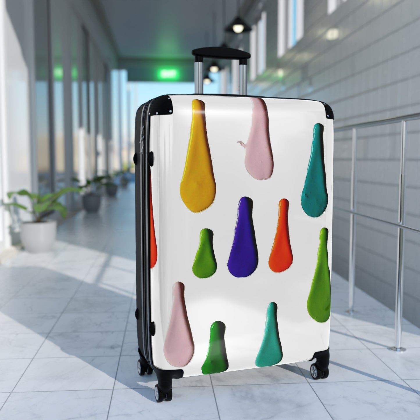 Melanated Jetsetter: Stylish Travel Luggage Pieces