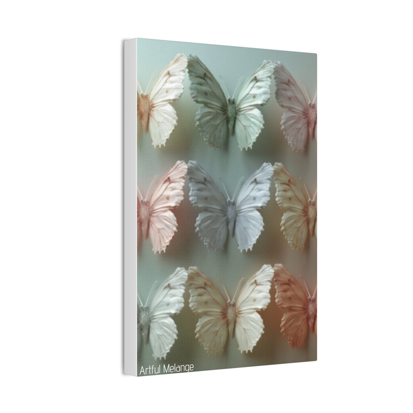 Fluttering Dreams: Butterfly Canvas Print Collection