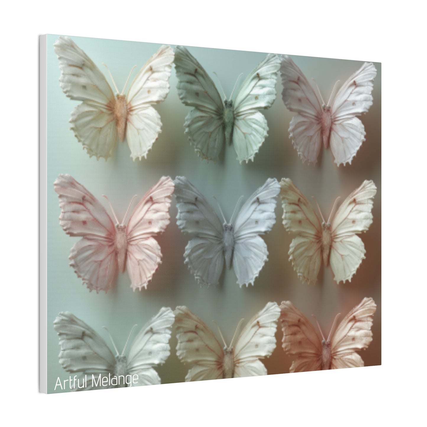 Fluttering Dreams: Butterfly Canvas Print Collection