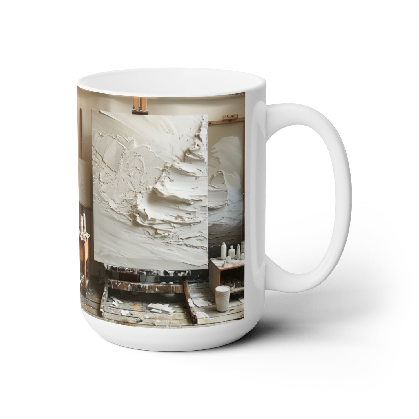 Artsy Abstract Ceramic Mug 15oz