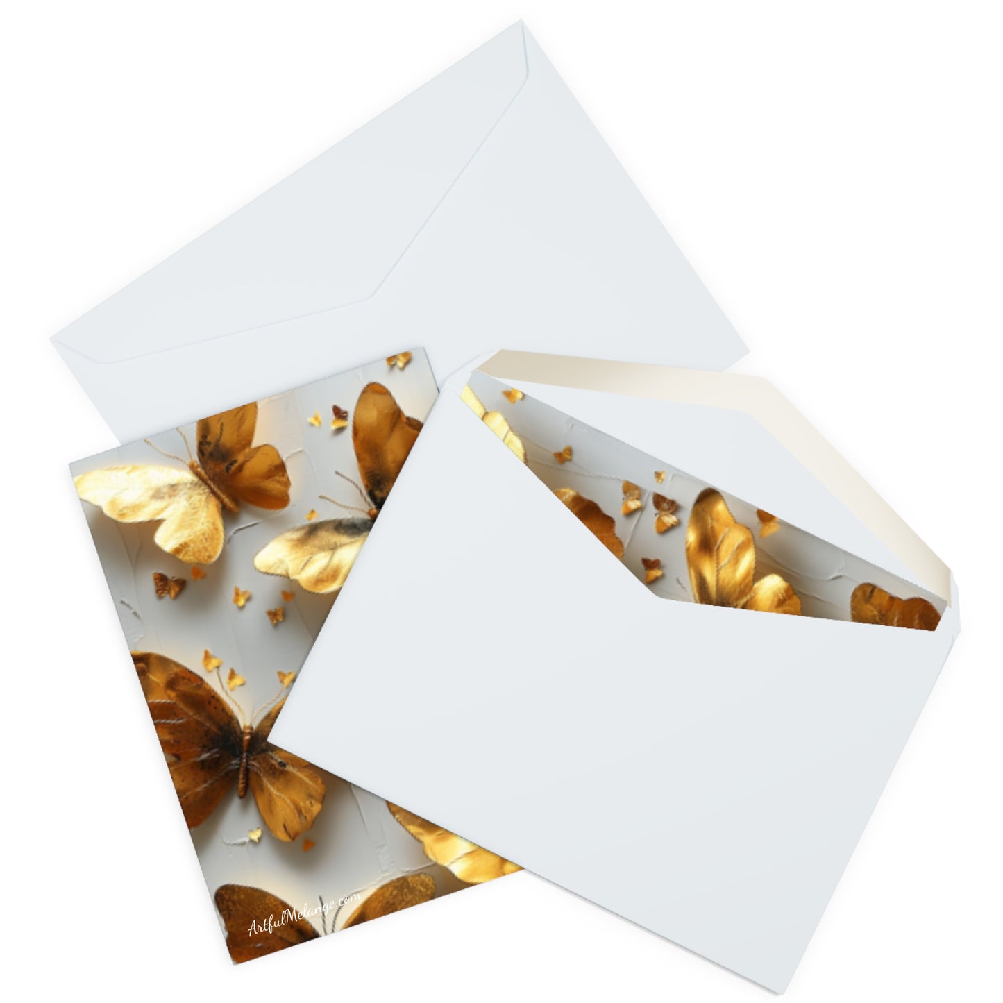 Wings of Wonder: Butterfly Note Card Collection (5 Pack)