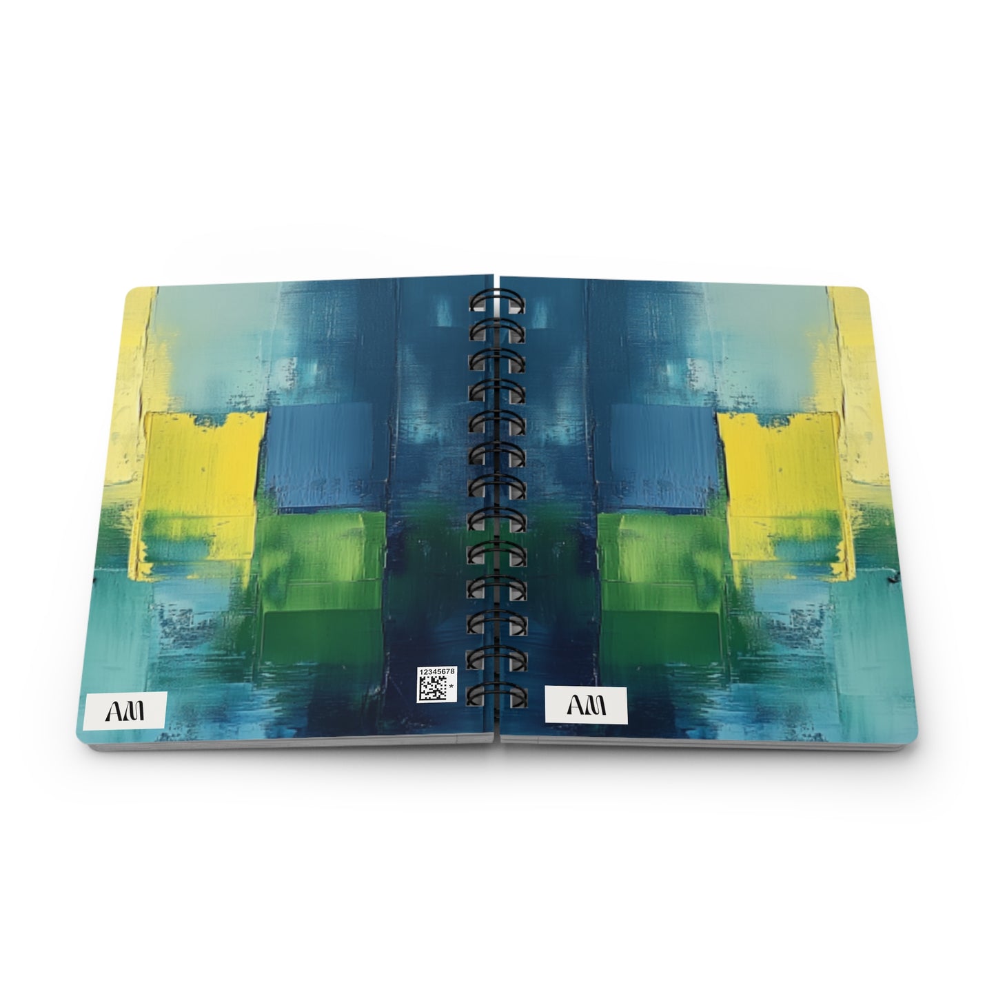 Vivid Canvas Chronicles Spiral Bound Journal