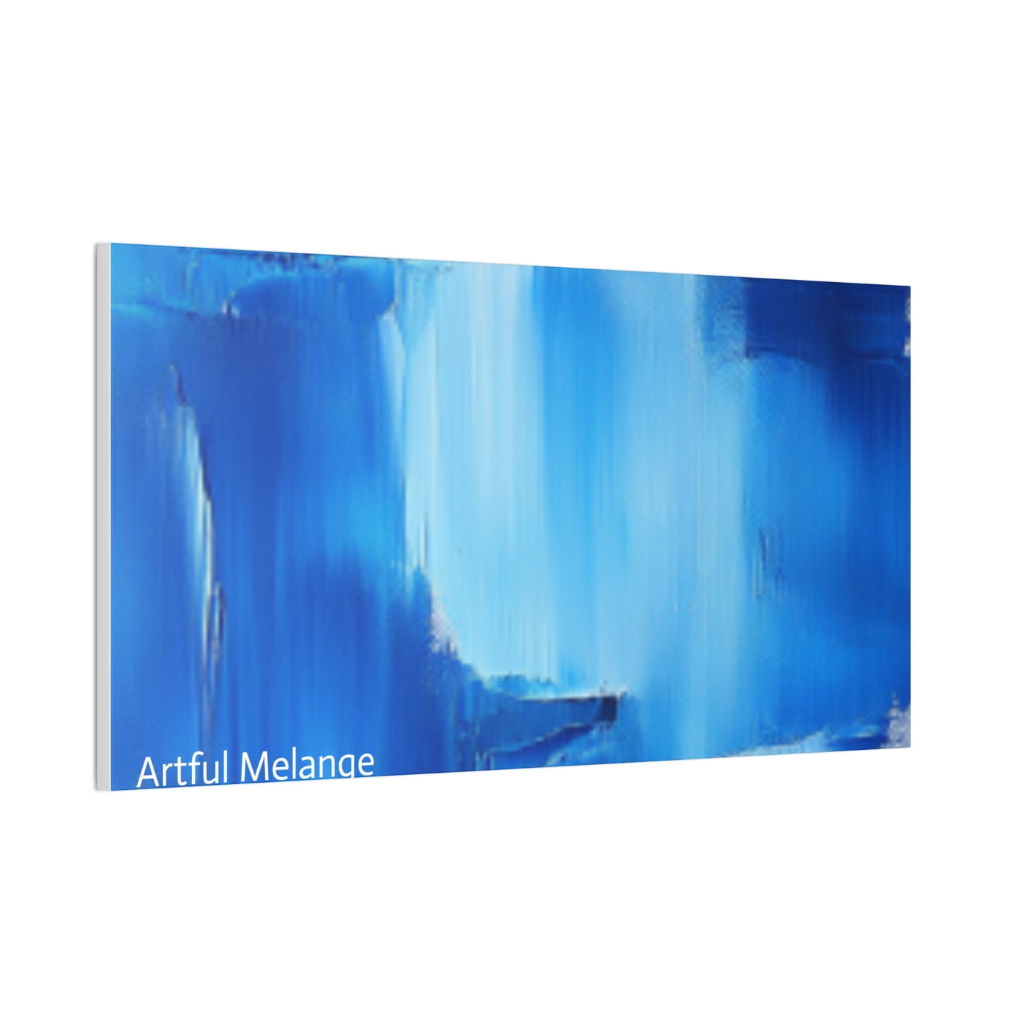 Acrylic Abstract Canvas Print - Richly Textured Artistry