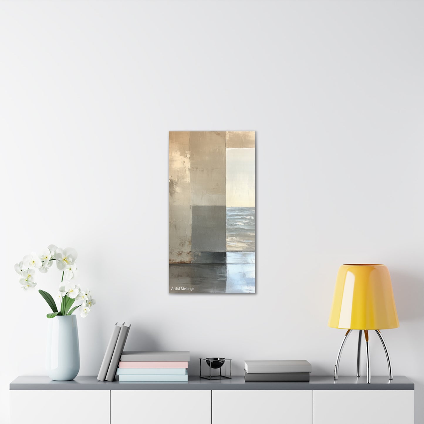 Acrylic Abstract Canvas Print - Richly Textured Artistry