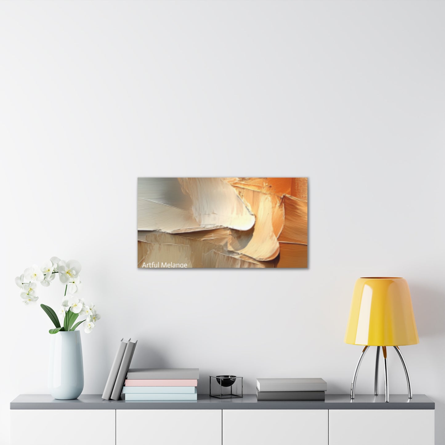 Acrylic Abstract Canvas Print - Richly Textured Artistry