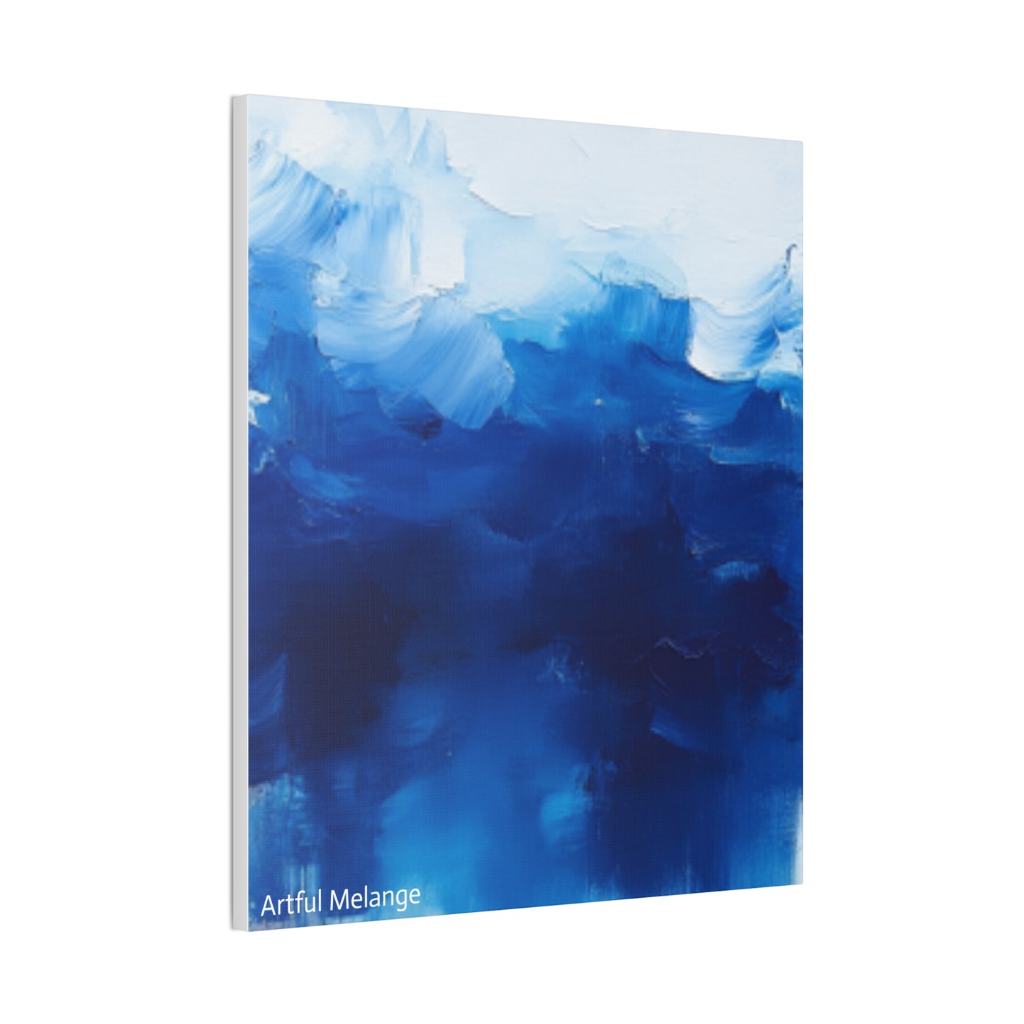 Acrylic Abstract Canvas Print - Richly Textured Artistry